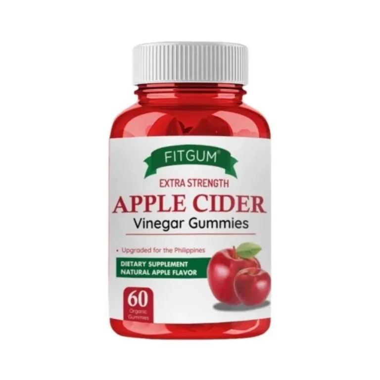 Fitgum Extra Strength Apple Cider Vinegar Gummies